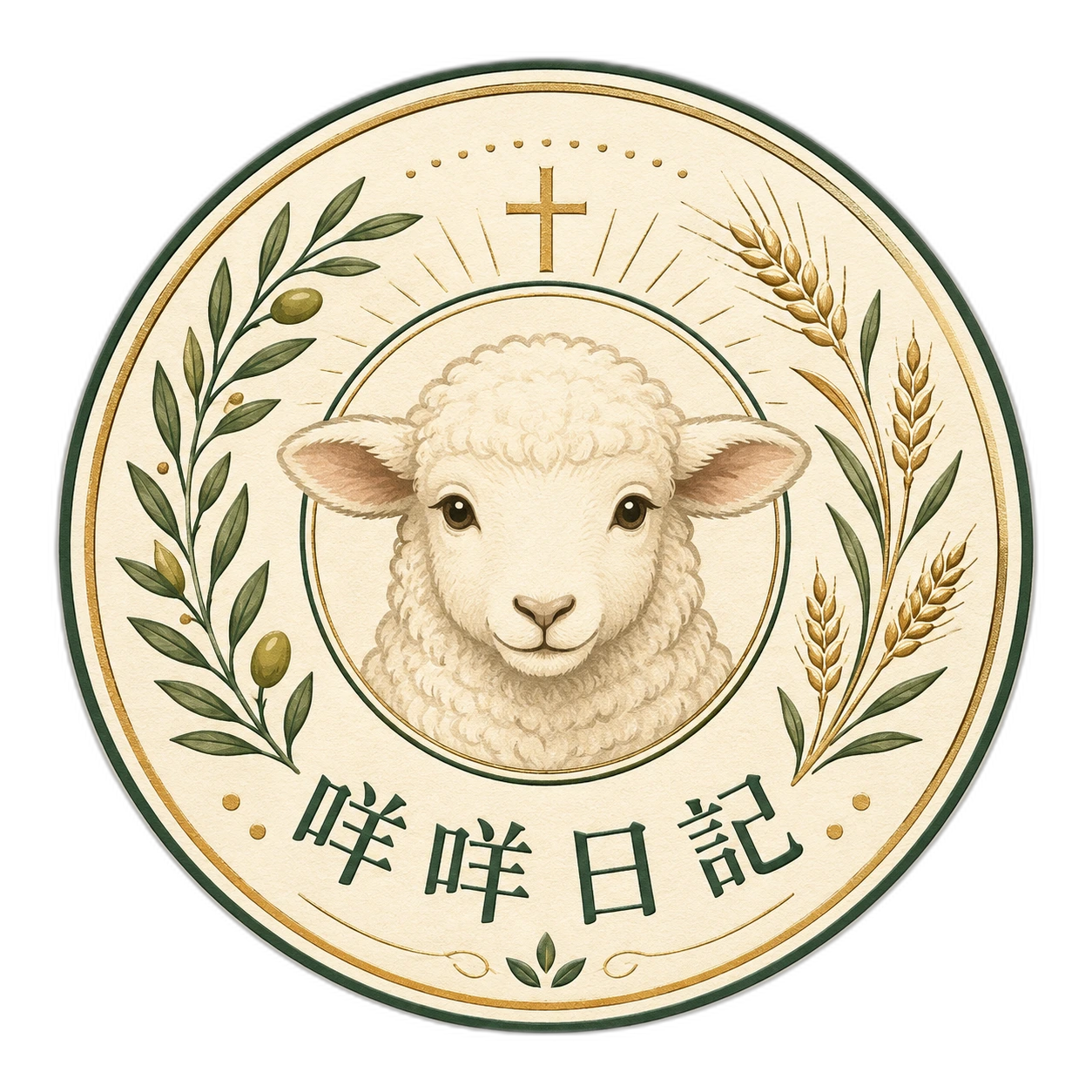 咩咩日記 logo